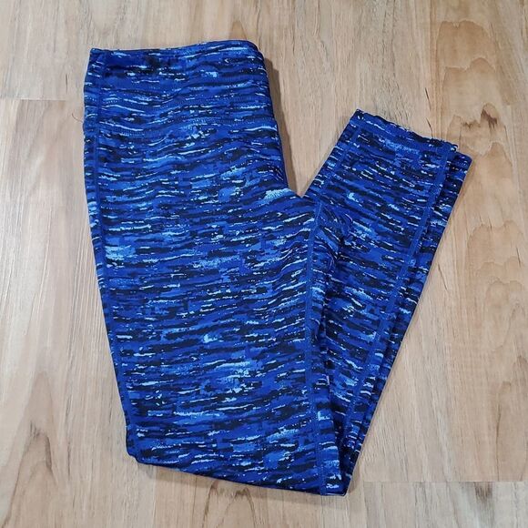 💜32 Degrees Purpleish Blue Print Athletic Pants Medium - Picture 2 of 7